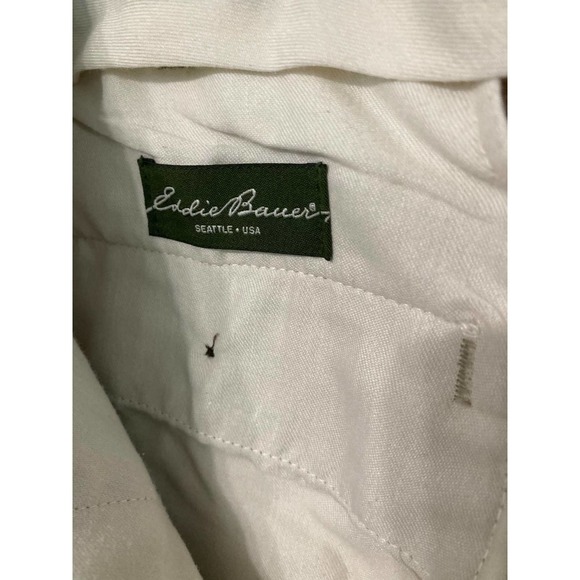 EDDIE BAUER WRINKLE RESISTANT  RELAXED FIT MEN'S LONG PANTS  SIZE 36X30 - Picture 5 of 10